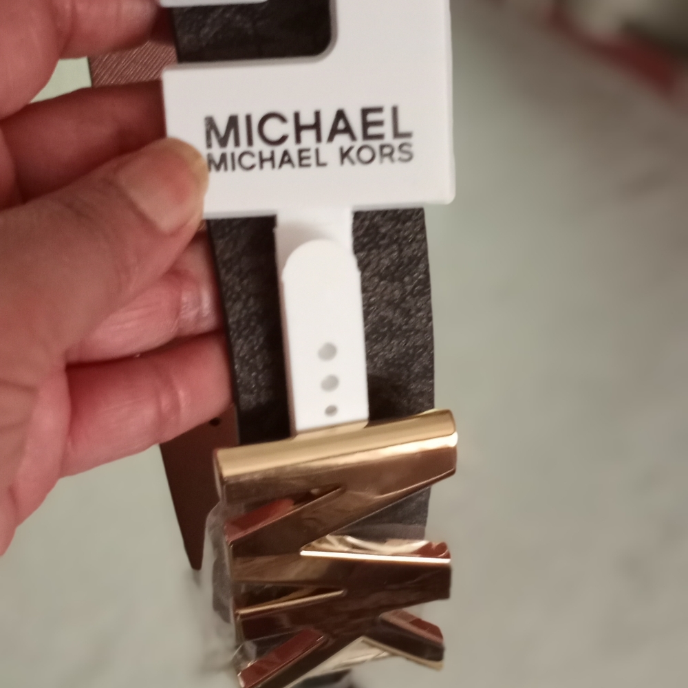 Michael kors ladies reversible logo print belts s - Picture 10 of 11